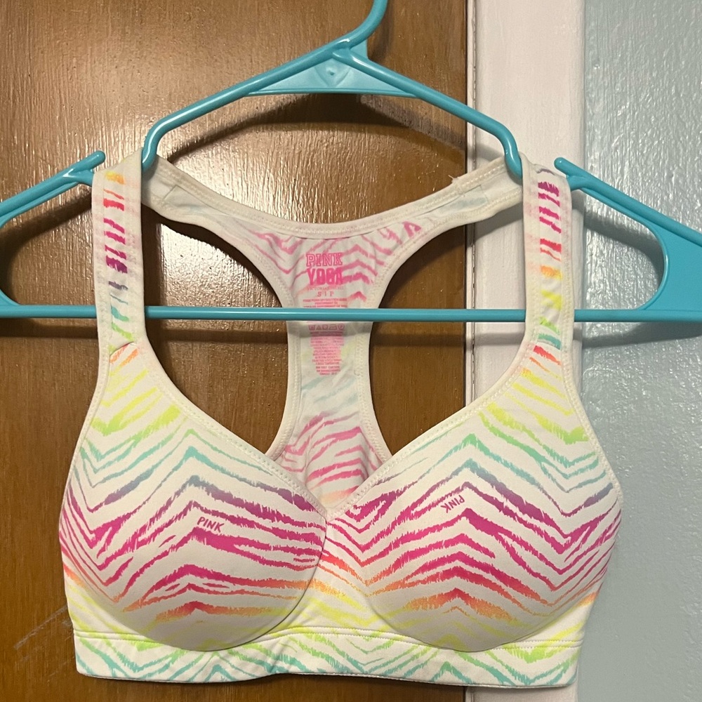 Yoga push-up bra PINK, size s